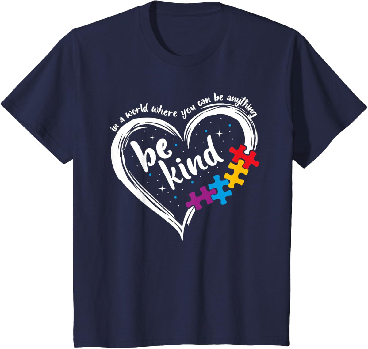 Autism Be Kind Women Blue Be Kind Autism Awareness