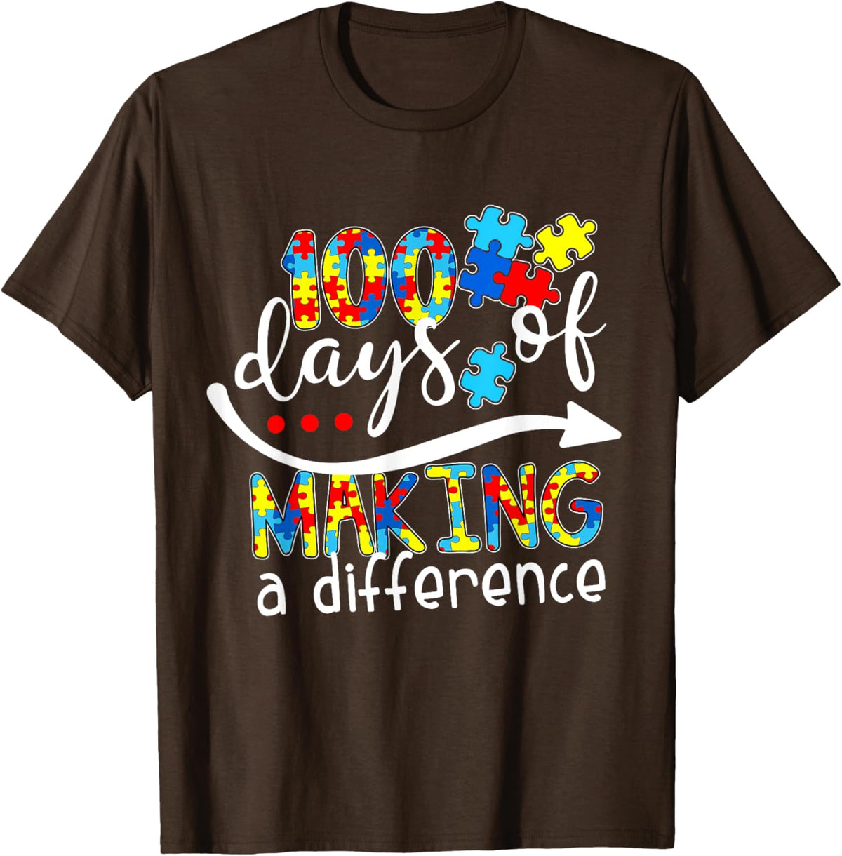 Autism 100 Days 100th day of school teacher autism awareness